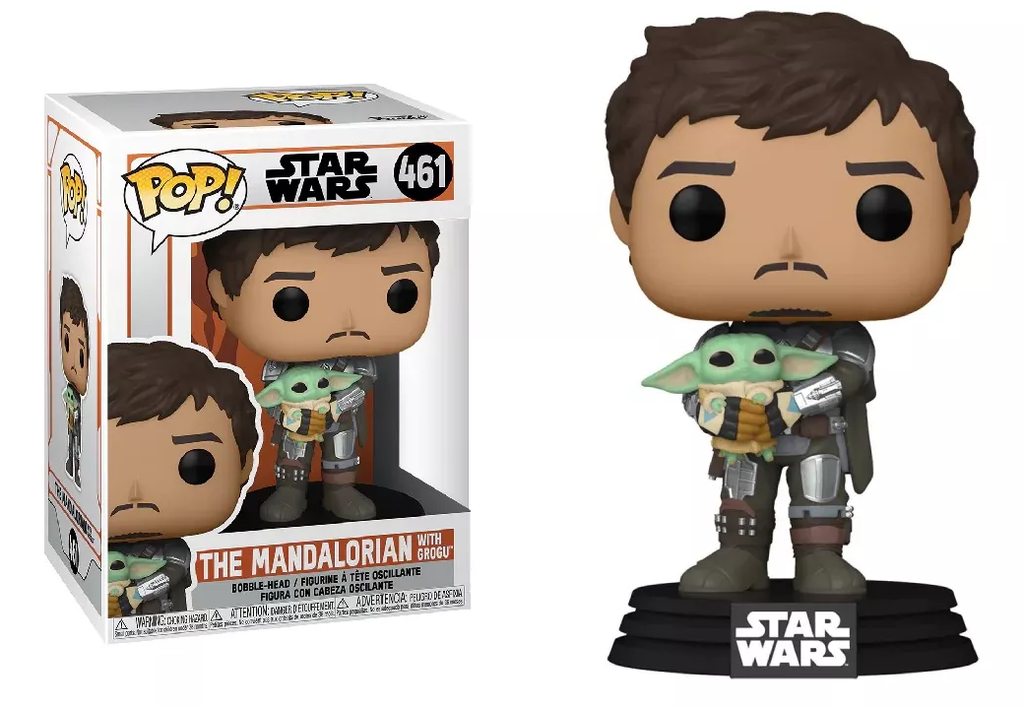 Funko Pop Star Wars The Mandalorian with Grogu #461